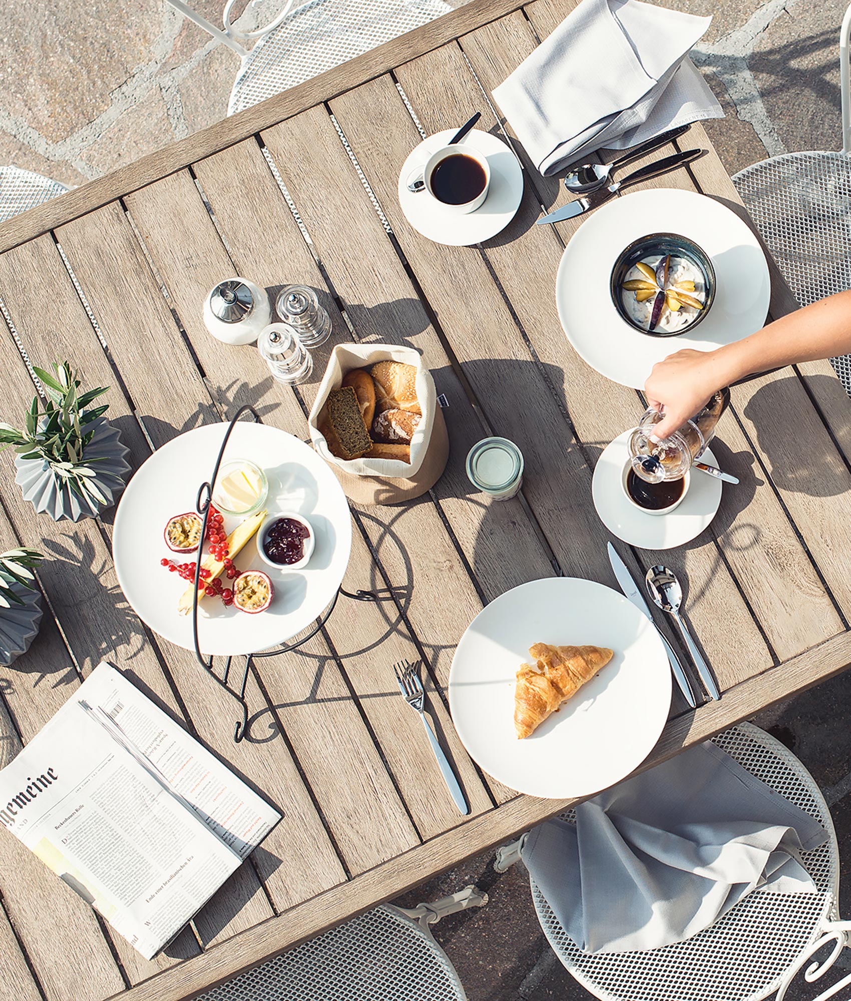 Breakfast in Caldaro